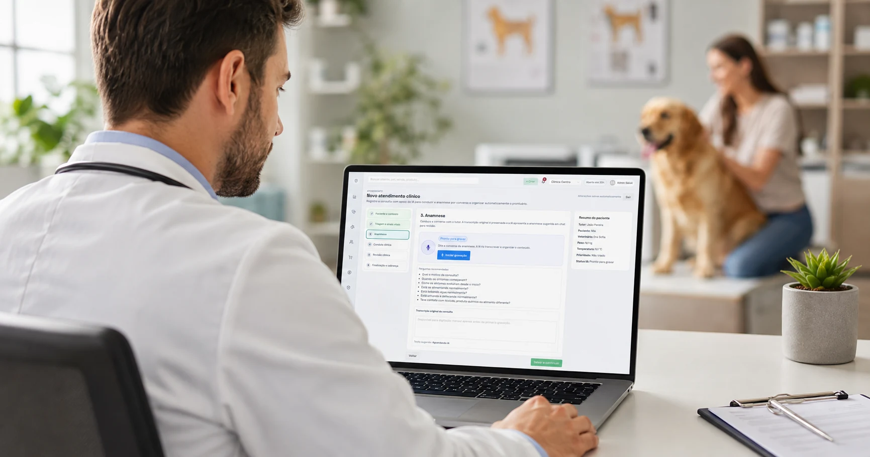 Capa do artigo O que é prontuário eletrônico veterinário e por que ele importa